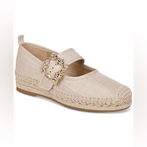 Sam Edelman Women’s Maddy Mary Jane Espadrille Flats Size 6.5 EUC
